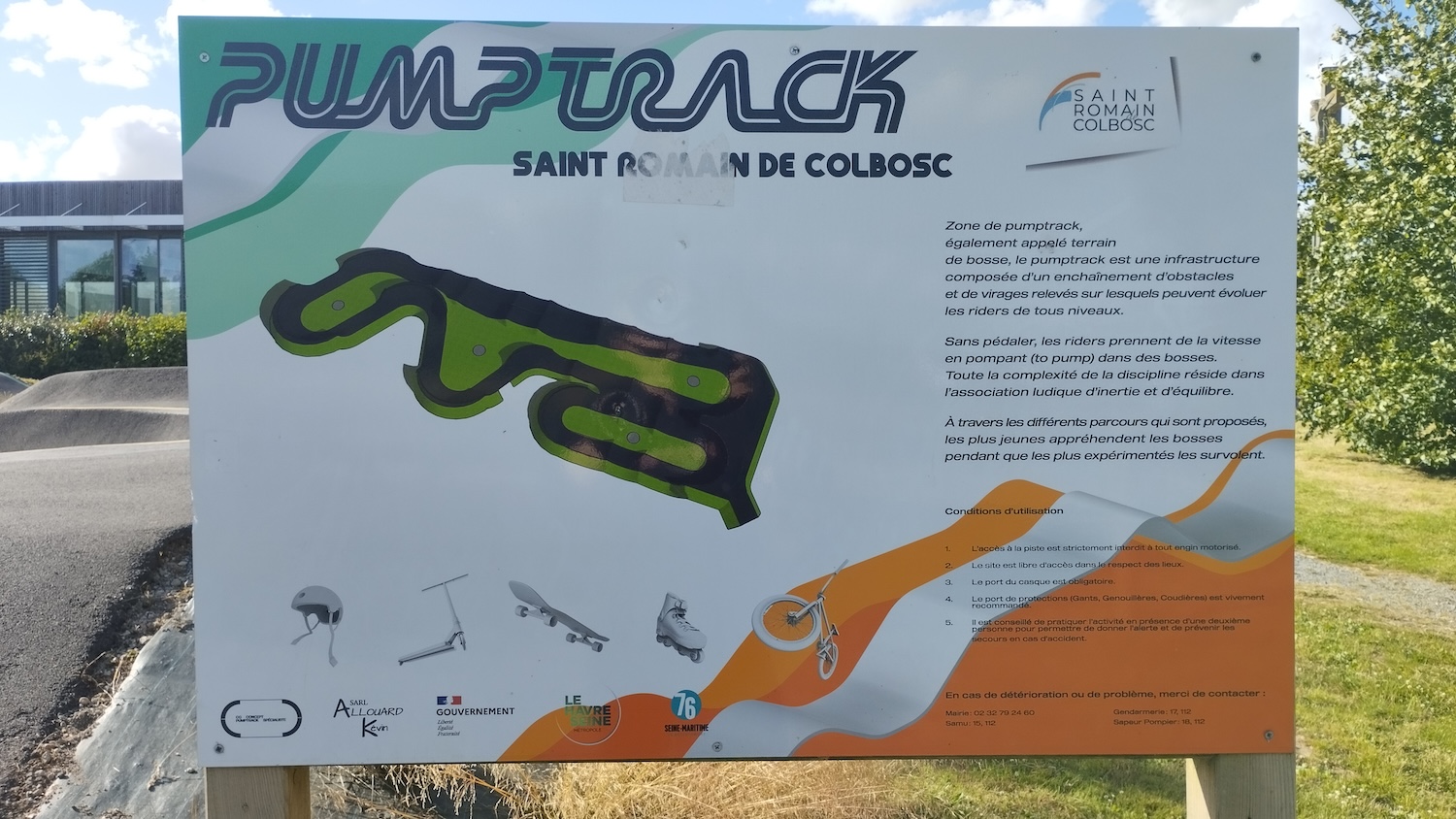 Saint-Romain-de-Colbosc pumptrack